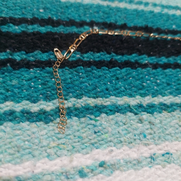 Gold Plated Hamsa Chain Necklace - Picture 5 of 8